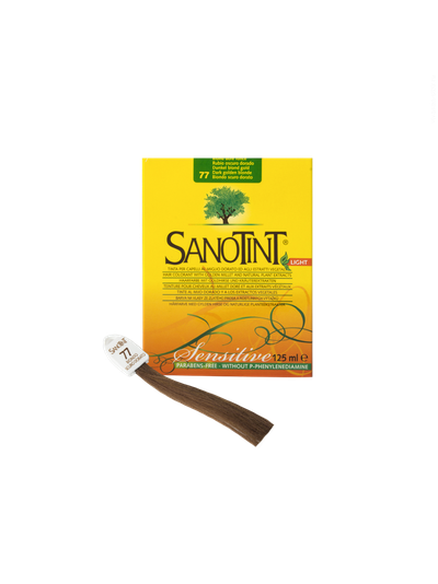 КРАСКА ДЛЯ ВОЛОС SANOTINT LIGHT ТЕМНО-РУСЫЙ ЗОЛОТИСТЫЙ 77