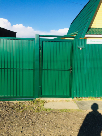 Забор из профлиста 0,45 мм Высота 1,5 м
