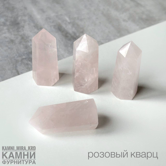 Cтолбики из натурального камня, длина 4-4,5 см, вид камня в ассортименте, цена за штуку