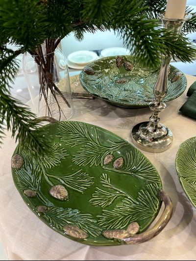 Блюдо с ручками, 29*19 см