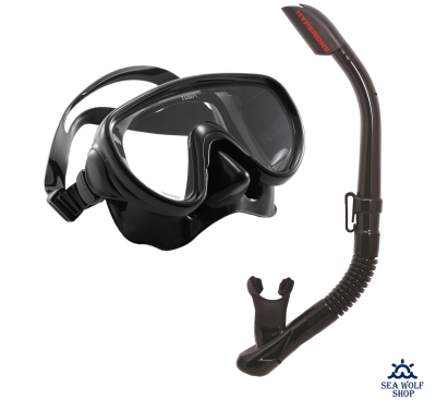 Маска для дайвинга с трубкой TUSA M16+SP190, силикон, комплект UCR-1619