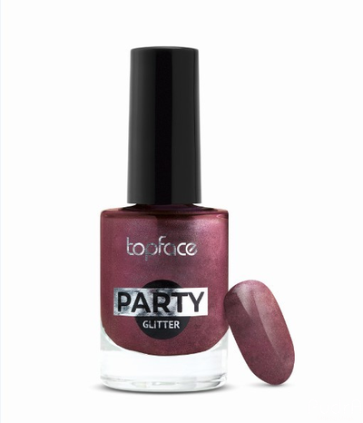 Topface Лак для ногтей сияющий PT106  "Party Glitter Nail". Тон 118