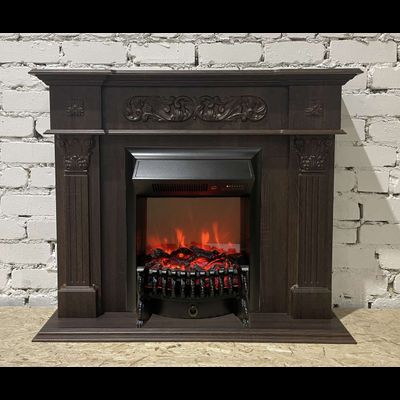 Электрокамин Лидс AO с очагом Fobos