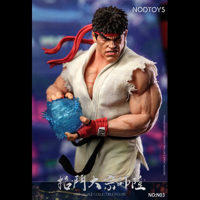 ПРЕДЗАКАЗ - Рю (серия Street Fighter) - Коллекционная фигурка 1/6 Fighting Grandmaster Ryu (NOD-N03) - NODTOYS ?ЦЕНА: 24500 РУБ.?