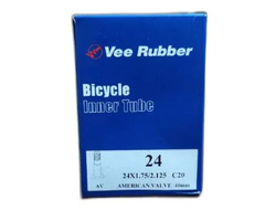 Камера Vee Rubber, 24X1.75/2.125, авто 34мм, V-24