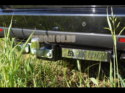 Фаркоп с нержавеющей пластиной Лидер-Плюс для SsangYong Rexton/SsangYong Kyron 2005-2015