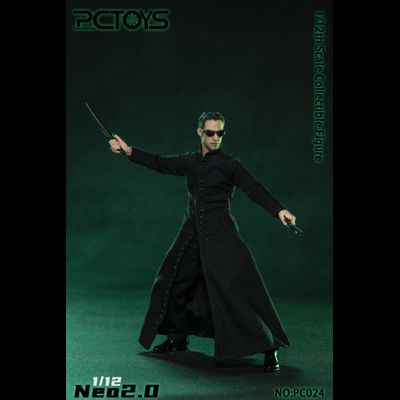 Нео (Киану Ривз, "Матрица") - КОЛЛЕКЦИОННАЯ ФИГУРКА 1/12 Neo 2.0 (PC024) - PCTOYS
