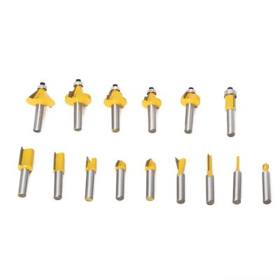 Набор из 15 фрез в коробке  (хв. 8 мм)