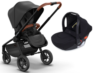Коляска прогулочная и автокресло Moon Resea Sport 2023 Black Melange