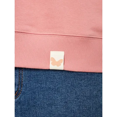 МУЖСКОЙ СВИТШОТ РОЗОВЫЙ "ЦВЕТОЧНЫЕ КЕДЫ"