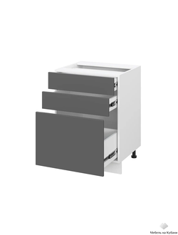Кельн модульная кухня Шкаф нижний с ящиками ШН3Я 600