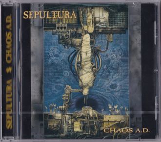 Sepultura - Chaos A.D. купить диск в интернет-магазине CD и LP "Музыкальный прилавок" в Липецке