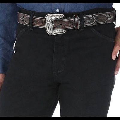 Джинсы 13MSE Wrangler® Cowboy Cut® Silver Edition™  оригинальный крой Размер 35x34, Чёрные