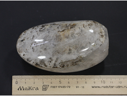 Кварц с дендритами полированный, Мадагаскар (104*62*40 мм, 459 г) №18444