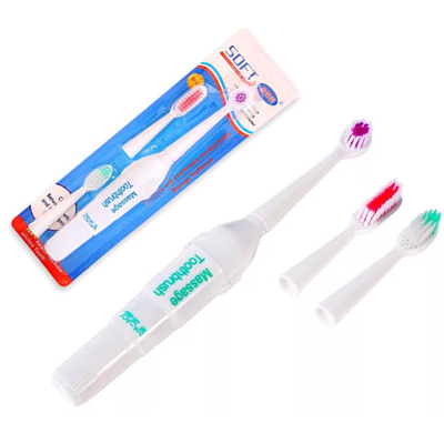 Электрическая зубная щётка 3 В 1 Massage Toothbrush оптом