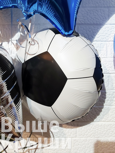 Круг, футбольный мяч