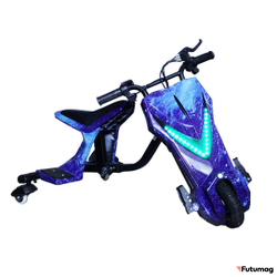 Электроскутер Дрифт Карт Drift-Trike MINIPRO Mi T02 Синий космос