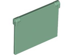 Glass for Window 1 x 4 x 3 - Opening, Sand Green (60603 6528243)