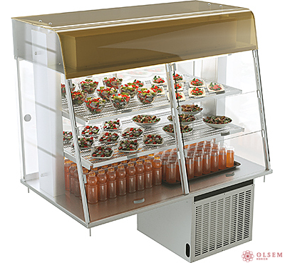 Витрина холодильная ATESY Регата ХВ-1200-1370-02