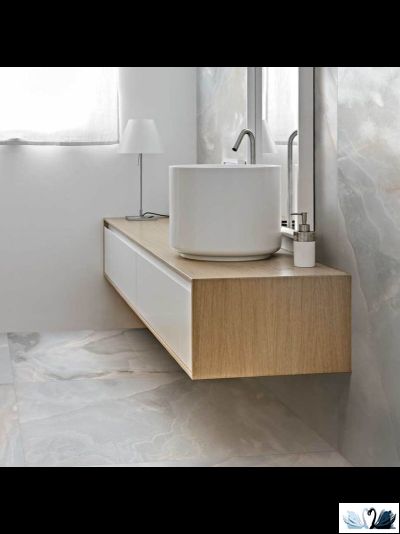 Керамогранит FMAX Sea Blue glossy 90x180 см голубой лазурь