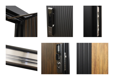 Стальная дверь   Jazz. Заказная модель.