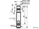 Индуктивный датчик ISB WBC2A8-31N-1,5-S4-2