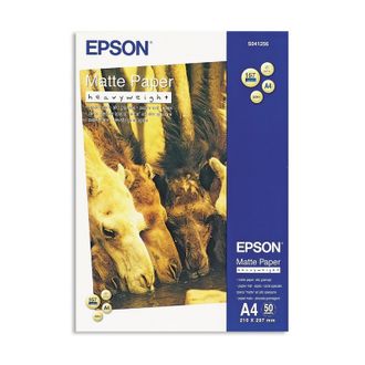 Матовая фотобумага для струйной печати EPSON s041256, А4, 167г/кв.м (50 листов)