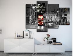 Модульная картина "Лондон серый"