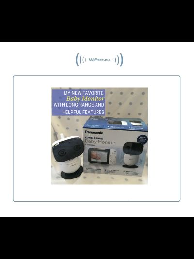 Видеоняня Panasonic KX-HN3001-X2. В комплекте монитор 3,5" и две поворотных видеокамеры, VGA