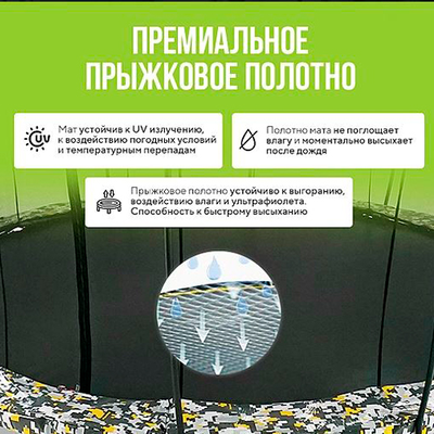 Батут Hasttings Superfly X 15ft