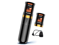 Беспроводная тату машинка DragoArt Tuner Strokes 2.5 - 4.5mm Black