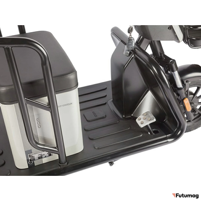 Электротрицикл Wanshida LC300 60V 1000Вт серый