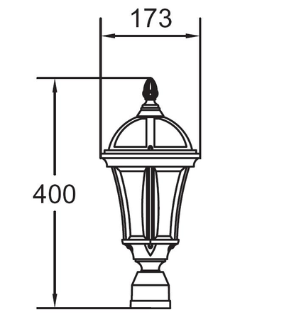 Светильники садово-парковые ROME S (Рим)
