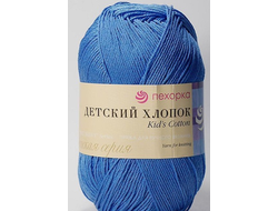 Пряжа Детский хлопок фирмы Пехорка цвет Голубой