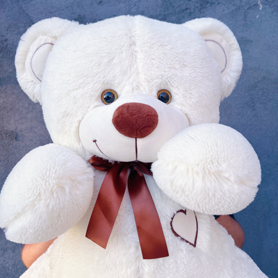 Плюшевый медведь 120 см бежевый Феликс