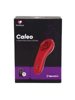 861154 Вибратор Magic Motion Funtown Caleo красный