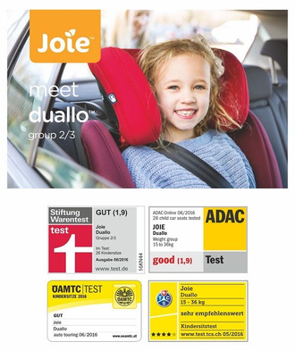 Joie Duallo isofix современное безопасное автокресло