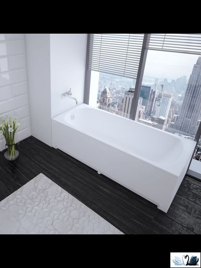 Ванна Azario Adelina 170x75 см AV.0010170, акриловая, прямоугольной формы