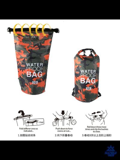 ГермоМешок 5л Waterproof bag с плеч.лямкой