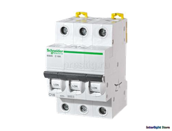 Автоматический выключатель Schneider Electric Acti 9 iC60N A9F79316 3P 16A (C) 6kA