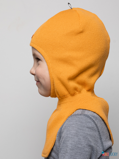 Шапка-шлем 23301-01 х/б подклад, горчичный 44-46