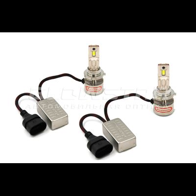 Aozoom P10/HB3-HB4 (9005/9006/9012) с вентилятором 12V 55W 3500Lm (комплект, 2шт)