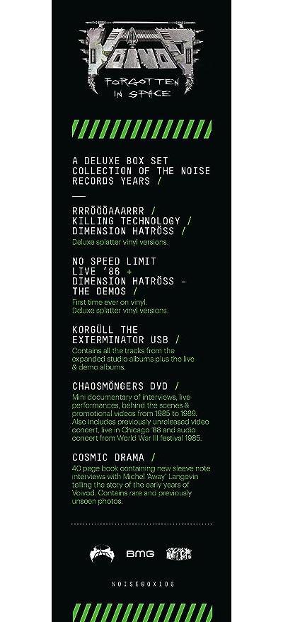 Voivod - Forgotten In Space LP Deluxe Box