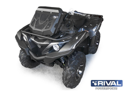 Вынос радиатора с шноркелем Rival 444.7150.1 для YAMAHA Grizzly 700 /Kodiak 2016- (Алюминий) (710*510*305)