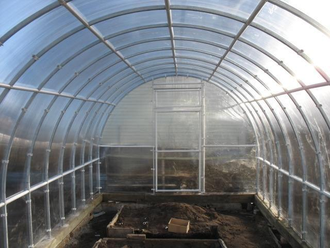 Теплица Польза-4 Усиленная Полимер, 4х4 м