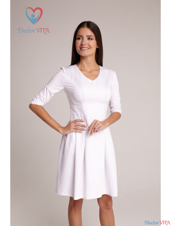 ПЛАТЬЕ медицинское Dr.Super "Lucky" белое