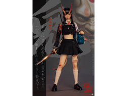 ПРЕДЗАКАЗ - Японская школьница-демон Юко - Коллекционная ФИГУРКА 1/6 scale Onihime Part 2 Yuko Yukawa (GD97011B) - GDTOYS  ?ЦЕНА: 23200 РУБ.?