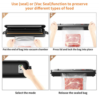 Вакуумный запайщик пакетов Vacuum Sealer ОПТОМ