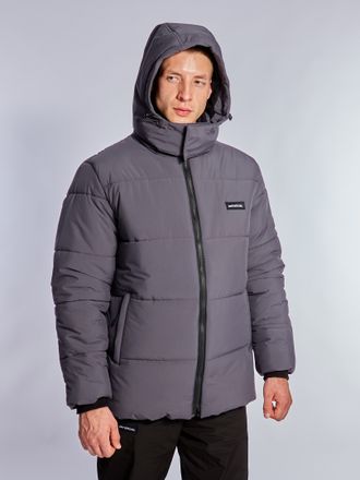 Куртка зимняя Antisocial Down Jacket Grey