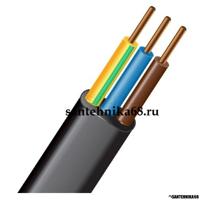 Кабель ВВГнг(А)-LS-П 3 x 1,50 ГОСТ 100м